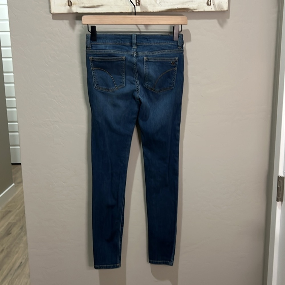 Joes Jeans Girls Size 12 Stretchy Comfy Skinny Vintage Y2K Medium Blue Nordstrom - Picture 6 of 14